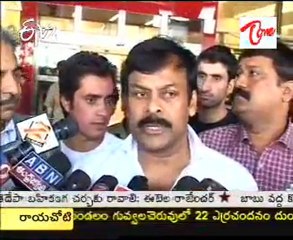 Chiru to meet Sonia for finalization