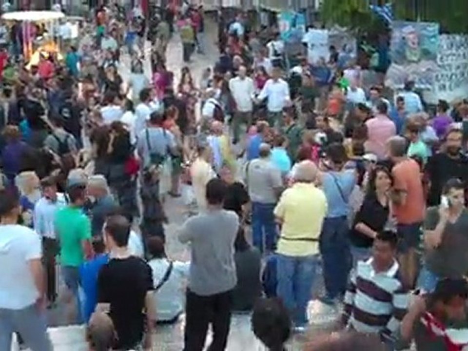 Πλατεία συντάγματος 14η μέρα