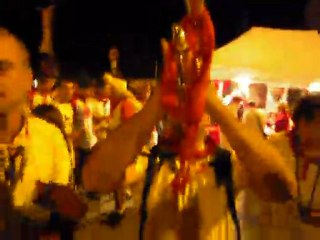 Féria de Dax 2010 - petit battle à la trompette tard dans la nuit