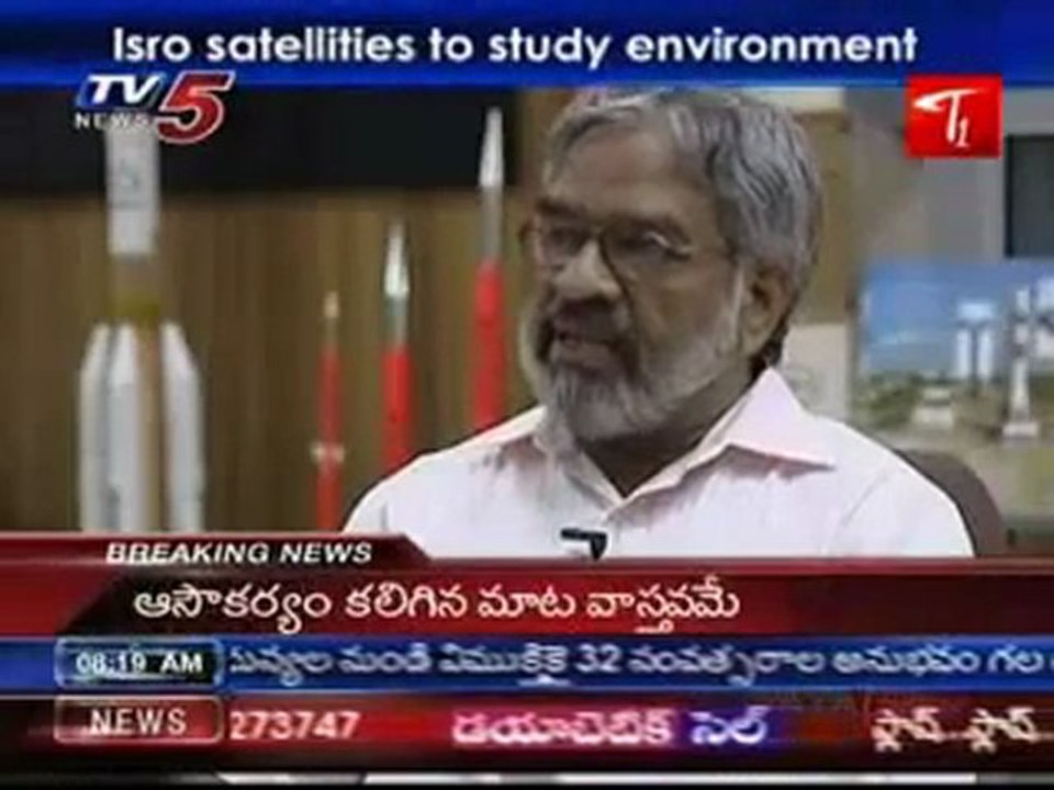 Isro satellities to study environment