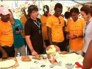 McIlroy per l'UNICEF ad Haiti