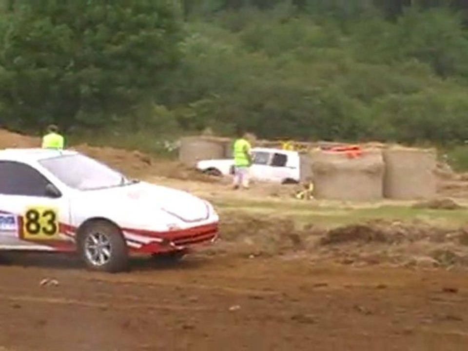 autocross 2ème manche qualif p3 Rosnoen 2011
