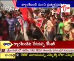 Telangana Million March  Live from  Tank Bund -  KCR   talking to Media