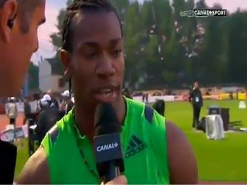 Christophe Lemaitre nouveau record de France