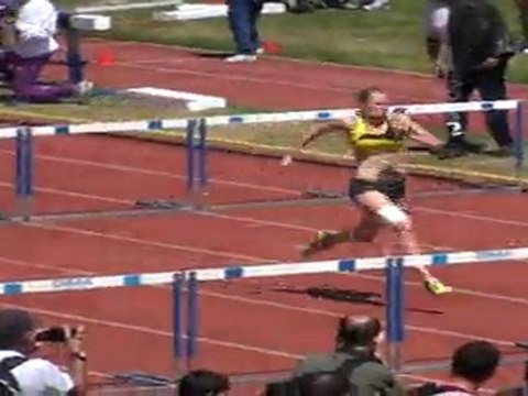 Léopoldine GEBLER - 100m haies (84cm) - 16 98 (-0.9) - Interclubs 1er tour