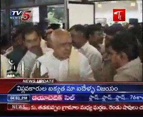CM Rosaiah go to Tirumala
