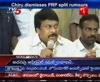 Chiru dismisses PRP split rumours