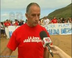 Concentración en defensa de la playa