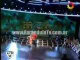 FarandulaTv.com.ar Favio La Mole Moli bailo ritmo Cha cha cha. Bailando 2011