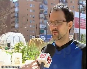 Un huerto ecológico en medio de la capital