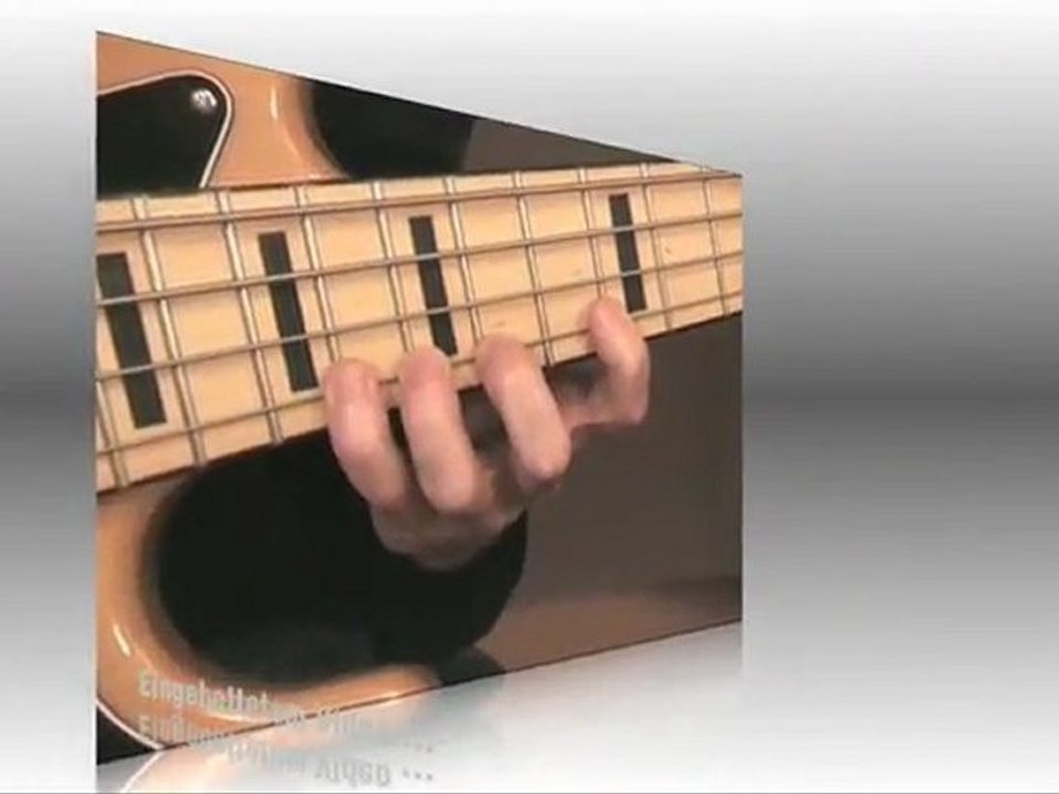 Bassgitarren-Kurs - Fingerspreizen