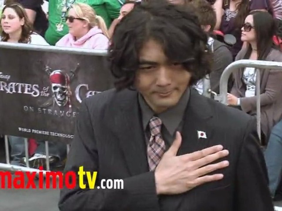 Yuki Matsuzaki at On Stranger Tides World Premiere