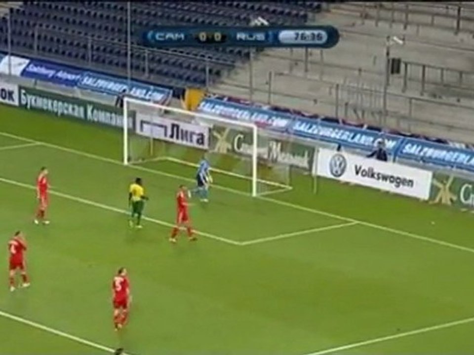 Kamerun  und Russland trennen sich 0 zu 0