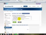 How to setup Coupons Tab application on your Facebook Page using SocialAppsHQ