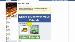 How to setup Gifts Tab application on Facebook Page using SocialAppsHQ