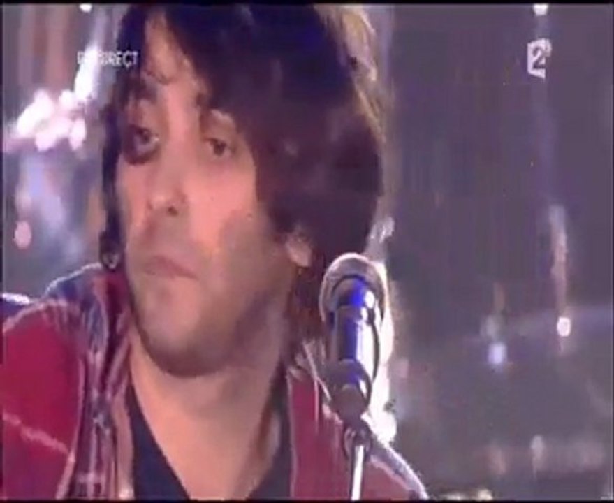 Damien Saez Victoires de la musique 2009 - Embrasons nous. FRANCE 2.