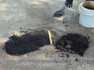 Réparation des Nids de poule | Watco | Répar'bitume VS Produit concurrent