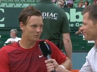 Berdych: "Ho avuto un po' di fortuna"