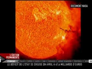 Forte éruption solaire - 2011-06-08