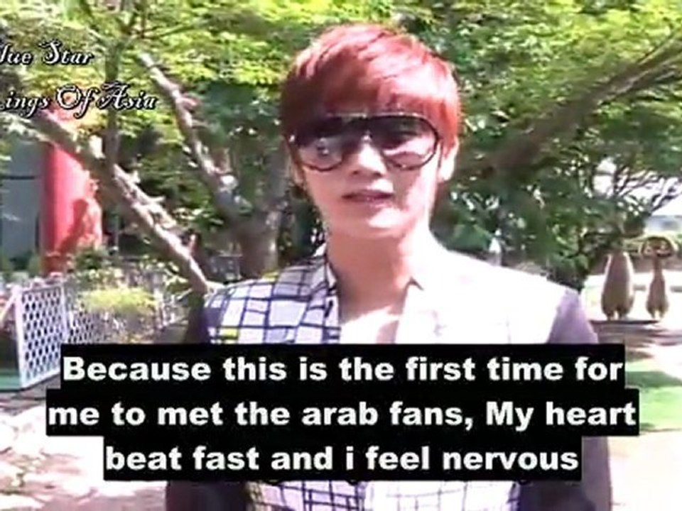 SS501 Heo Young Saeng Sends His Greetings To Arab Fans