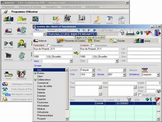 Destinataires: Rechercher Optimizze - ERP - V12