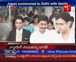 Jagan summoned to Delhi with family