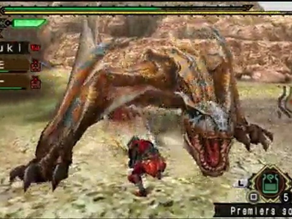 [MHP3RD] Tigrex : le carnassier du sable !