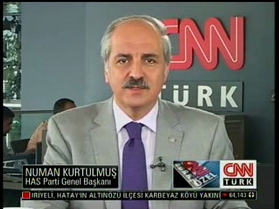 Numan Kurtulmuş - Cnn Türk / 8 Haziran 2011