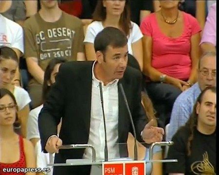 Tomás Gómez ofrece todo su apoyo a Zapatero