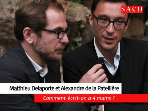 Matthieu Delaporte et Alexandre de La Patellière : lauréats du Prix SACD Nouveau Talent Théâtre 2011