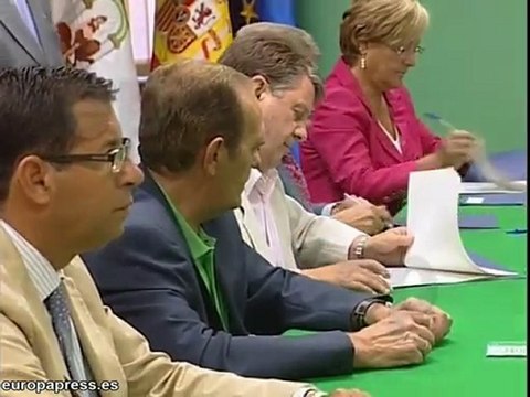 Andalucía: Firma de Pizarro y Aguayo