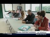 Gare de Yerres inondée: Nicolas Dupont-Aignan pas content!