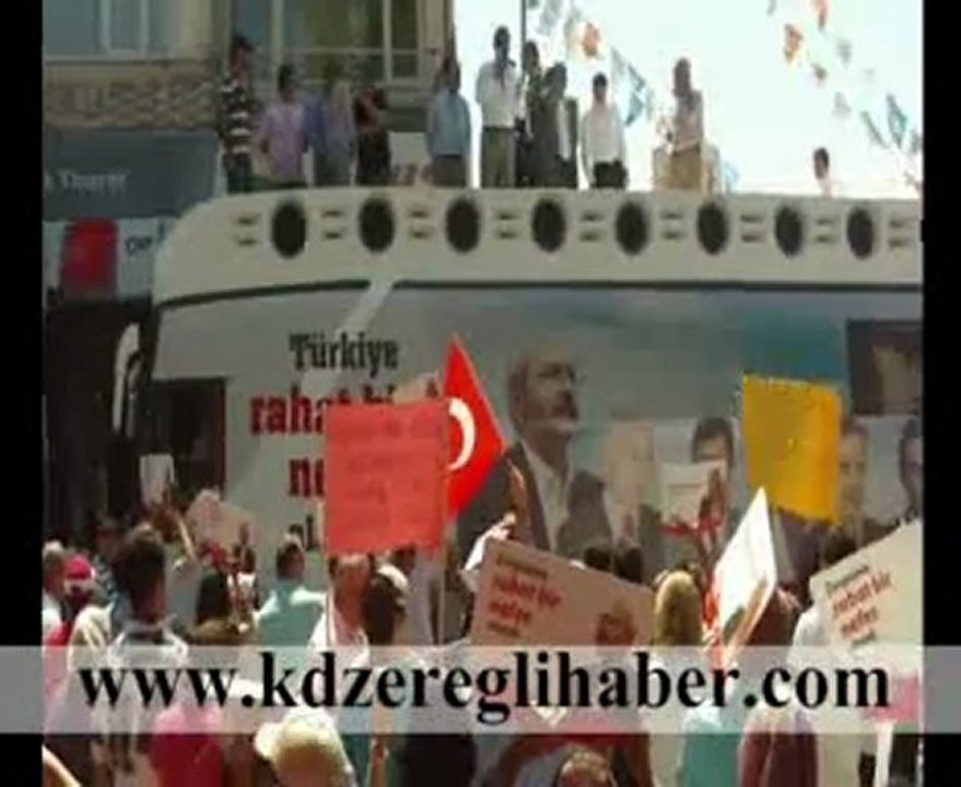 CHP Alaplı mitingi