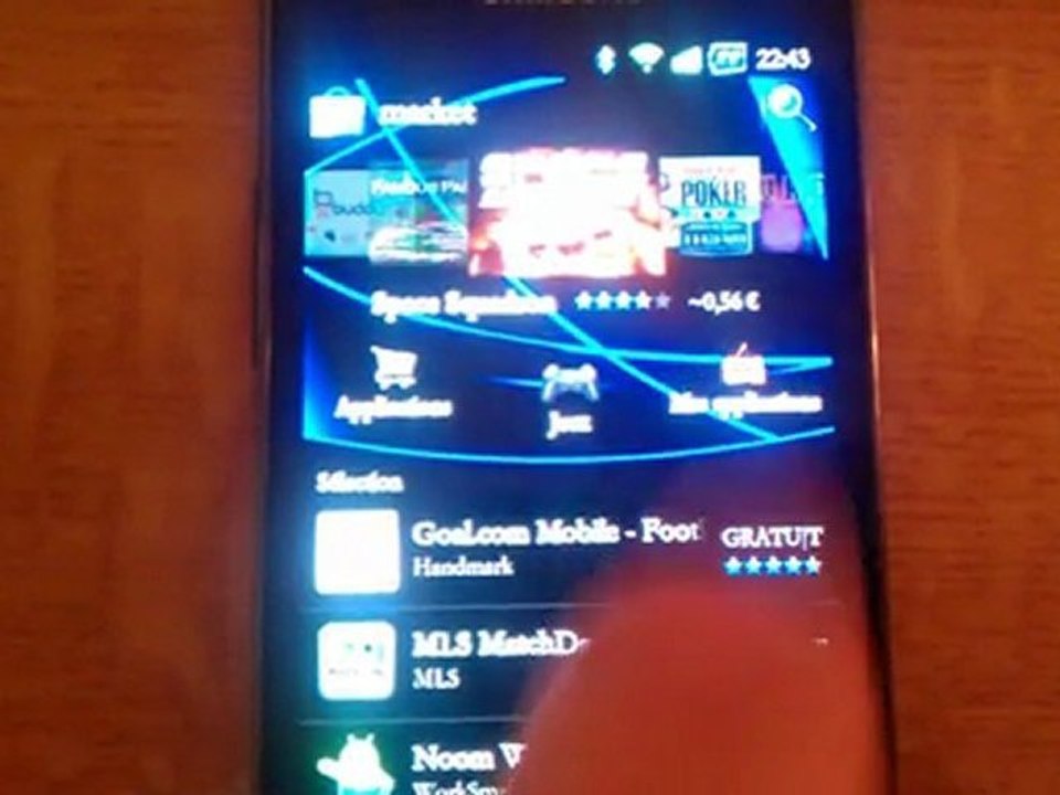 Test Galaxy S II VS iPhone 4