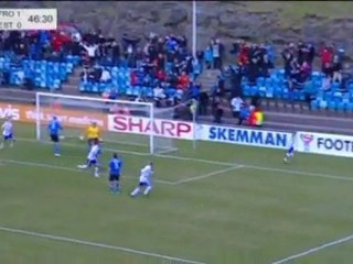 Les Iles Féroés battent l'Estonie.