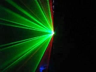 test laser RVB