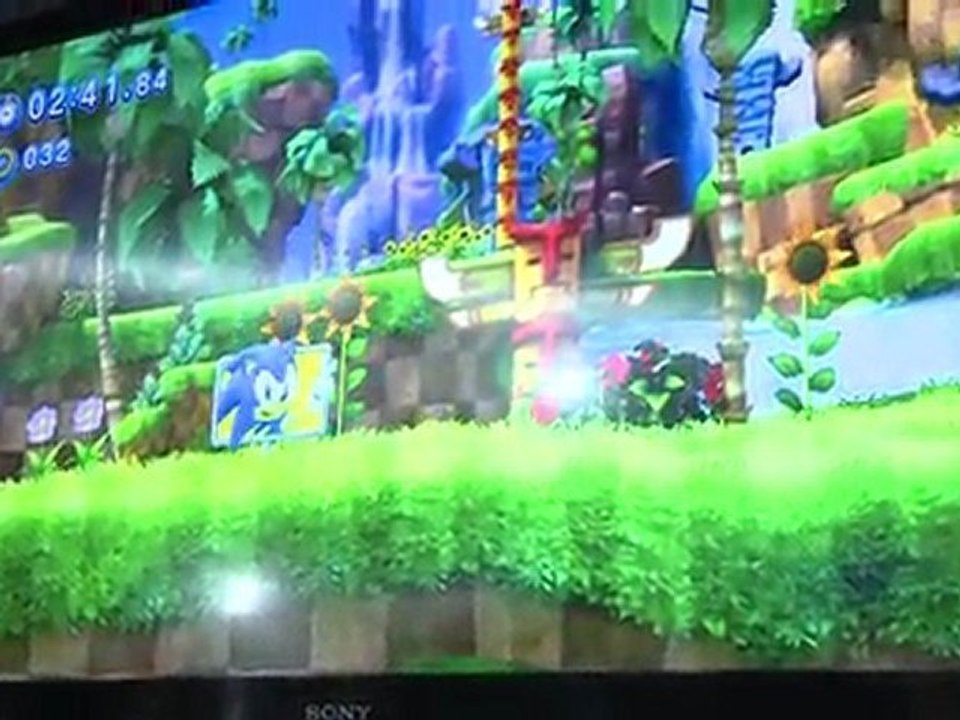 First Look at Sonic Generations for Nintendo 3Ds - E3 2011 - Destructoid