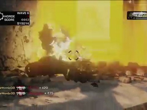 Gears of War 3 : E3 2011 Gameplay Horde 2.0