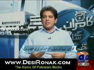 Aaj Kamran Khan Kay Sath 8th June 2011 Part 2