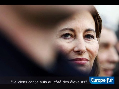 Je viens car je suis au côté des éleveurs