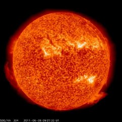 NASA muestra enorme explosión solar