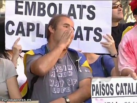Organización Diada aleja a manifestantes