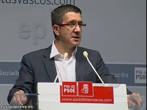 Patxi López resalta a avance contra ETA