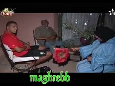 Les joueurs marocains se lâchent et font la fête .. one, two, ..