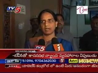 Home minister said be patiency, reg YSR death,  news stories in media