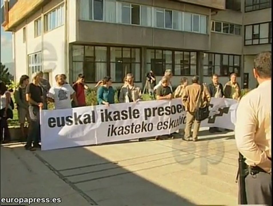 Concentracion por los presos de ETA