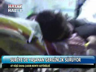 suriyede yaşanan gerginlik