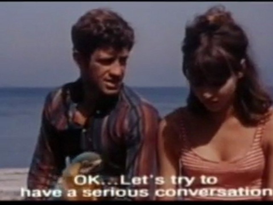 "Pierrot le Fou"  J-L  GODARD   ( Qu'est-ce que j'peux faire ? J'sais pas quoi faire .. ?)