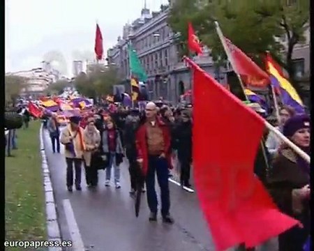 Manifestación republicana en Cibeles