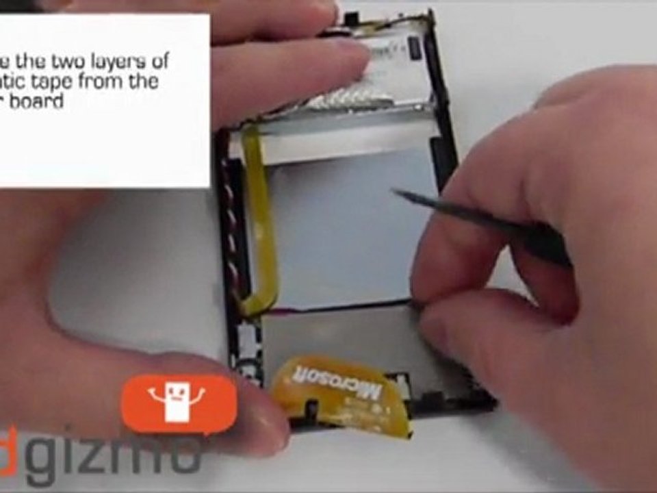 Zune 120 Repair: How to Teardown your Zune 120